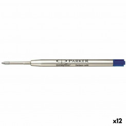 Стержни для шариковых ручек Parker Quink Flow Blue (12 шт.)