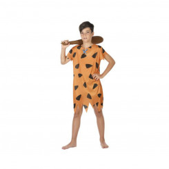 Маскарадный костюм детский Пещерный человек Оранжевый (1 шт)