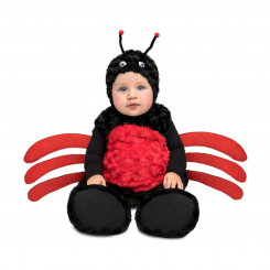 Masquerade costume for teenagers My Other Me Red Black Spider 12-24 months (3 Pieces, parts)