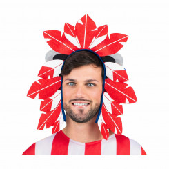 Masquerade costume for adults My Other Me Hat Comb Atlético de Madrid