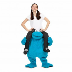 Maskeraadi kostüüm täiskasvanutele My Other Me Cookie Monster Ride-On Üks suurus