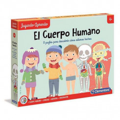 Educational game three in one Aprendo el cuerpo humano Clementoni 55114.9 37 x 28 cm (ES) (5 x 37 x 28 cm)