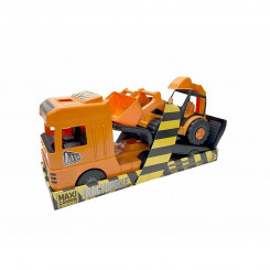 Car transporter truck AVC Orange 59 cm
