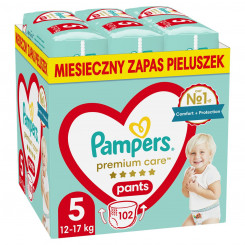 Disposable diapers Pampers Premium 12-17 kg 5 (102 Units)