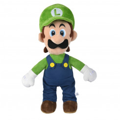 Мягкая игрушка Super Mario Luigi Синий Зеленый 50 см