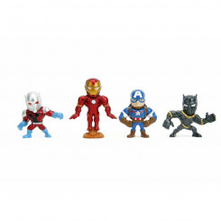 Set of figures The Avengers 7 cm 4 Pieces, parts