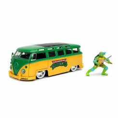 Playset Teenage Mutant Ninja Turtles Leonardo & 1962 Volkswagen Bus 2 Pieces, parts