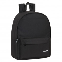 Laptop Backpack Safta Black (31 x 40 x 16 cm)