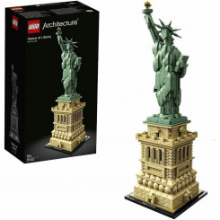 Konstruktsioon komplekt Lego Architecture Statue of Liberty Set 21042 (Renoveeritud A+)