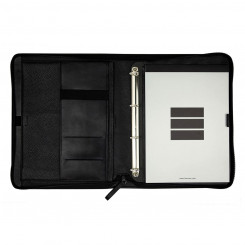 Lockable document holder Finocam Andrea 26.5 x 33.5 x 4 cm Black A4