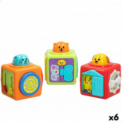 Skill game for babies Winfun 3 Pieces, parts 8 x 24.5 x 8 cm (6 Units)