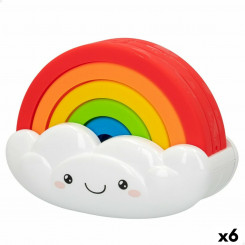 Игра на ловкость для малышей PlayGo Rainbow, 6 предметов, детали 21,5 х 16 х 8,5 см (6 шт.)