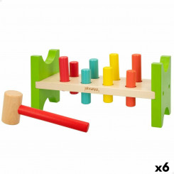 Skill Game Woomax 10 Pieces, parts 26 x 12 x 9 cm (6 Units)