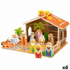 Kristuse sünni komplekt Woomax 20 Tükid, osad 29,5 x 16,5 x 22 cm (6 Ühikut)