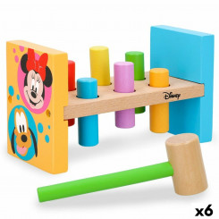 Educational game three in one Disney 8 Pieces, parts 21 x 12 x 9 cm (6 Units)