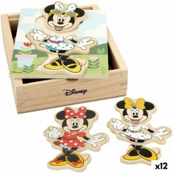 Wooden Children's Puzzle Disney + 2 years 19 Pieces, parts (12 Units)