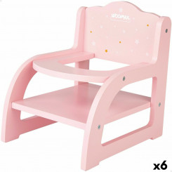 Doll chair Woomax Pink (6 Units)