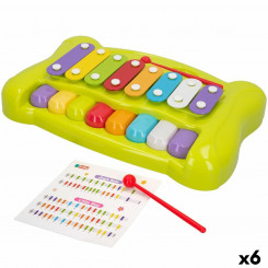 Музыкальная игрушка Colorbaby Металл Пластик 34 х 6 х 21 см (6 шт.)