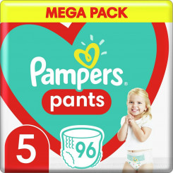 Disposable diapers Pampers 5 (96 Units)