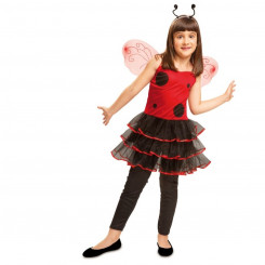 Masquerade costume for children My Other Me Ladybug 10-12 years (4 Pieces, parts)