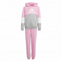 Children's Tracksuit Adidas Colourblock Pink
