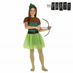 Masquerade costume for children Female archer (4 Pcs)