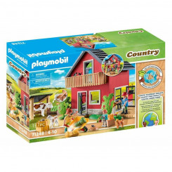 Playset Playmobil 71248 Country Furnished House with Barrow and Cow 137 Tükid, osad