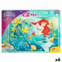 Children's puzzle Princesses Disney Two-way 60 Pieces, parts 70 x 1.5 x 50 cm (6 Units)