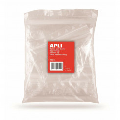Пакеты Apli Самозапечатывающиеся Пластиковая масса 100 шт. Прозрачные 255 x 355 мм