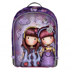 Школьный рюкзак The Duet Gorjuss M572A Фиолетовый 32 x 45 x 13,5 см