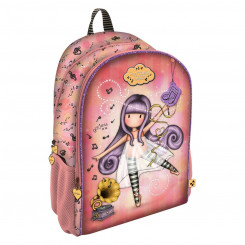 School backpack Little Dancer Gorjuss Salmon pink