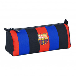 School bag FC Barcelona Maroon Sea blue (21 x 8 x 7 cm)