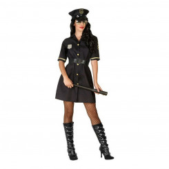 Masquerade costume for adults DISFRAZ POLICIA ML Female police officer Size M/L