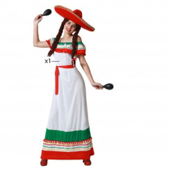 Kostüüm Mehhiklanna Mitmevärviline