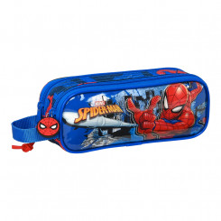 Школьная сумка Spiderman Great power Синий Красный 21 х 8 х 6 см