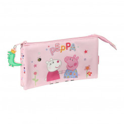 School bag Peppa Pig Having fun Pink 22 x 12 x 3 cm