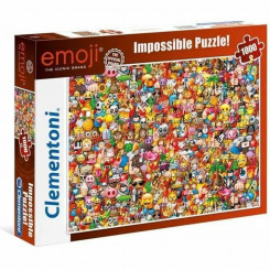 Puzzle Clementoni's Emoji: Impossible Puzzle (1000 Pieces, Parts)