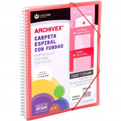 Organizer folder Carchivo Archivex-Star Red A4