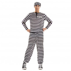Masquerade costume for adults My Other Me Prisoner (3 Pieces, parts)
