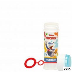 Bubble blower Mickey Mouse 60 ml 3.8 x 11.5 x 3.8 cm (216 Units)