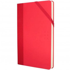 Notebook Milan Paperbook White Red