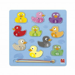 Пазл Goula Magnetic Puzzle Ducks 59453 Magnetic Duck Multicolor (английский) (24 шт., детали)