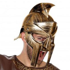 Roman Helmet Gladiator Golden