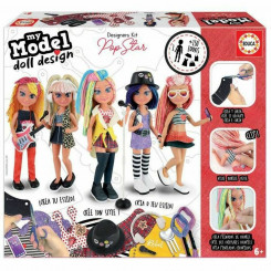 Настольная игра Educa My Model Doll Design Pop Star (FR) (1 шт., детали)