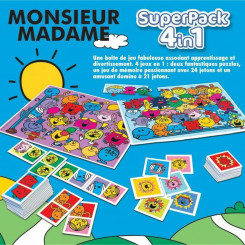 Educational game three in one Educa Monsieur Madame