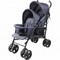 Baby stroller Bambisol Double Cane Sea blue