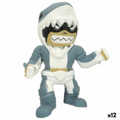 Collectible figure Eolo Super Masked Jaw Boy Elastic 14 x 16 x 8.5 cm (12 Units)
