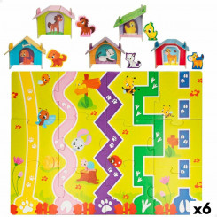 Children's puzzle Lisciani Farm 27 Pieces, parts 48 x 1 x 36 cm (6 Units)
