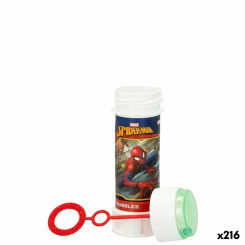 Bubble blower Spider-Man 60 ml 3.8 x 11.5 x 3.8 cm (216 Units)