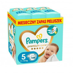 Disposable diapers Pampers 5 (148 Units)